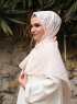 Khawla - Hijab Fantasia Di Cotone Rosa Antico