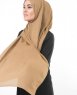Latte Kamelbrun Viskos Hijab 5HA72c