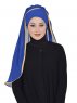 Louise - Hijab Pratico Blu - Ayse Turban