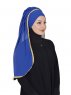 Louise - Hijab Pratico Blu - Ayse Turban