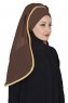 Louise - Hijab Pratico Marrone - Ayse Turban