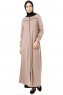 Lylah - Abaya Taupe - Miss Cazibe