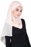 Malin - Hijab Chiffon Pratico Beige