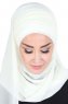 Malin - Hijab Chiffon Pratico Creme