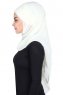 Malin - Hijab Chiffon Pratico Creme