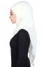 Malin - Hijab Chiffon Pratico Creme