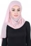 Malin - Hijab Chiffon Pratico Rosa Antico