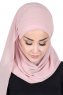 Malin - Hijab Chiffon Pratico Rosa Antico