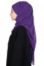 Malin - Hijab Chiffon Pratico Viola