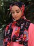 Marwa - Hijab Fantasia Crepe Rosa