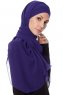 Mehtap - Chiffon Hijab Pratico One Piece Viola