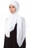 Mehtap - Chiffon Hijab Pratico One Piece Bianca