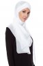 Mehtap - Chiffon Hijab Pratico One Piece Bianca