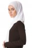 Melek - Hijab Jersey Premium Bianca - Ecardin