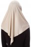 Mia - Hijab Al Amira Taupe Chiaro One-Piece - Ecardin