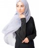 Misty Lilac - Ljuslila Poly Chiffon Hijab 5RA33d