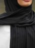 Mounira - Hijab Chiffon Nero - Mirach