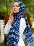 Najila - Hijab Fantasia Blu Navy - Sal Evi