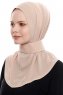 Narin - Hijab Crepe Pratico One Piece Caramello Chiaro