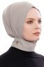 Narin - Hijab Crepe Pratico One Piece Sabbia