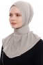 Narin - Hijab Crepe Pratico One Piece Sabbia