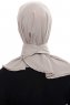 Narin - Hijab Crepe Pratico One Piece Sabbia