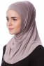 Nehir - Hijab 2-Piece Al Amira Grigio Pietra