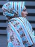 Niusha - Hijab Fantasia Voile Taupe