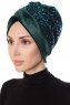 Nurten - Turbante Verde Scuro