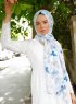 Parwin - Hijab Fantasia Blu - Sal Evi