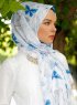 Parwin - Hijab Fantasia Blu - Sal Evi