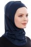 Pinar - Hijab Sport Blu Navy - Ecardin