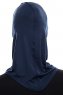 Pinar - Hijab Sport Blu Navy - Ecardin