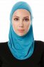 Pinar - Hijab Sport Petrolio - Ecardin