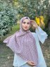 Qiana - Hijab Fantasia Di Cotone Beige
