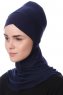 Safiye - Bonnet Ninja Blu Navy - Ecardin
