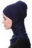 Safiye - Bonnet Ninja Blu Navy - Ecardin