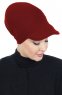 Sandra - Turbante Di Cotone Bordò - Ayse Turban