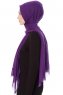 Selma - Hijab Deep Violet - Gülsoy