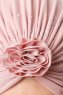 Shereen - Turbante Crepe Chiffon Rosa Antico - Sehr-i Sal