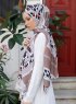 Yumna - Hijab Fantasia Marrone Chiaro