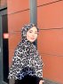 Soda - Hijab Fantasia Di Cotone Nero - Mirach