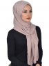 Sofia - Hijab Cotone Pratico Taupe