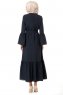 Soraya - Abaya Blu Navy - Miss Cazibe