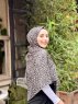 Suha - Hijab Di Cotone Fantasia Leopardo Cachi