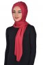 Tamara - Hijab Cotone Pratico Bordò