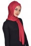 Tamara - Hijab Cotone Pratico Bordò