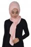 Tamara - Hijab Cotone Pratico Rosa Antico