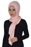Tamara - Hijab Cotone Pratico Rosa Antico