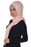 Tamara - Hijab Cotone Pratico Rosa Antico